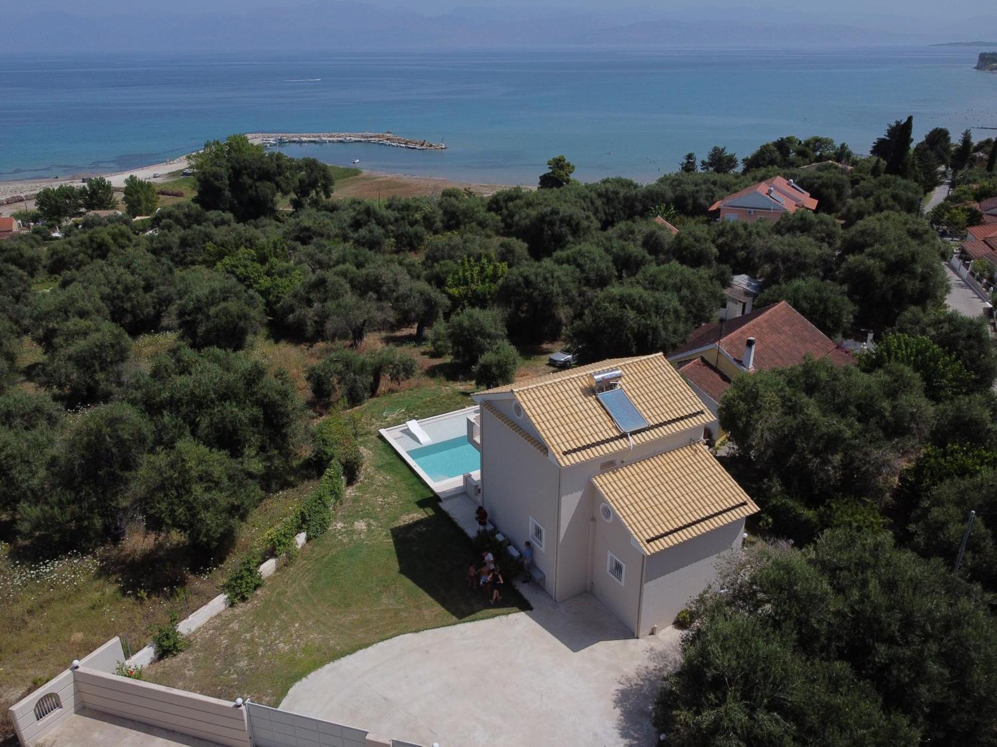 Sea View Private Pool Villa Astrakeri Eksteriør bilde